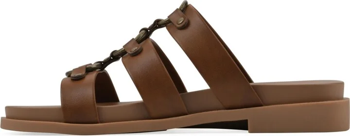 White Mountain Women's Koala Slip-On Flat Sandals - Image 6