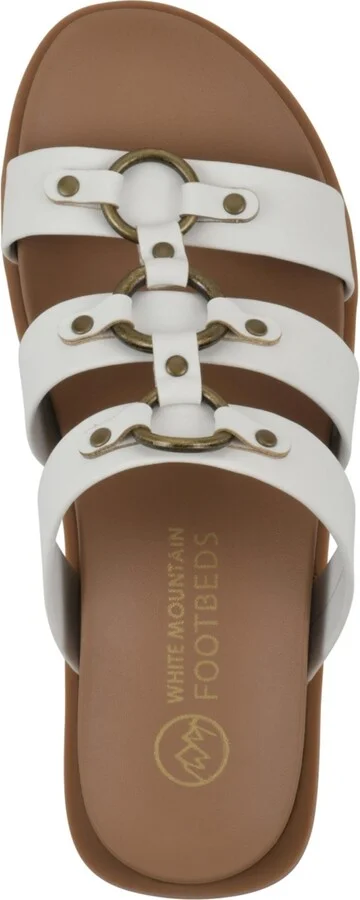 White Mountain Women's Koala Slip-On Flat Sandals - Image 9