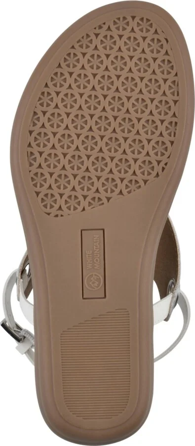 White Mountain Women's London Thong Flat Sandals - Image 5