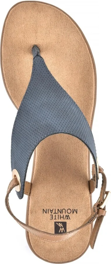 White Mountain Women's London Thong Flat Sandals - Image 8