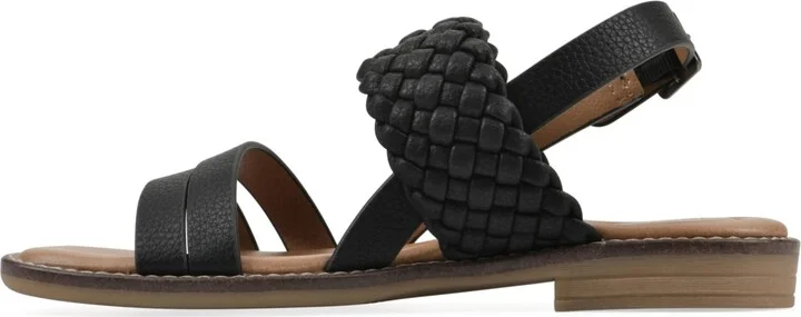 White Mountain Women's Macaroni Round Toe Flat Sandals - Image 11