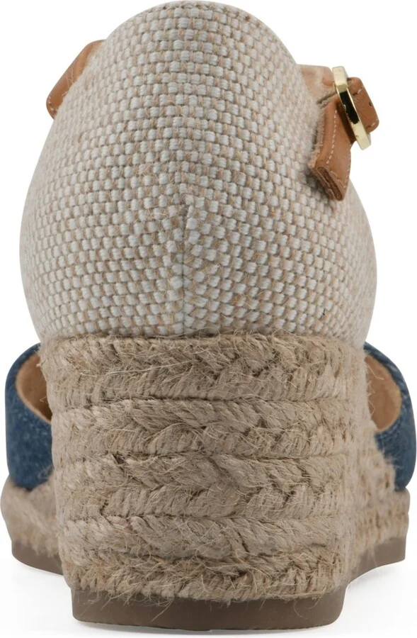 White Mountain Women's Maintain Espadrille Wedge Sandals - Image 3