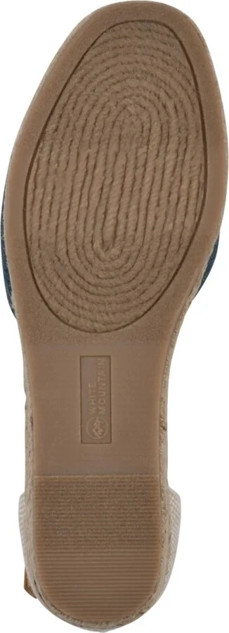 White Mountain Women's Maintain Espadrille Wedge Sandals - Image 5