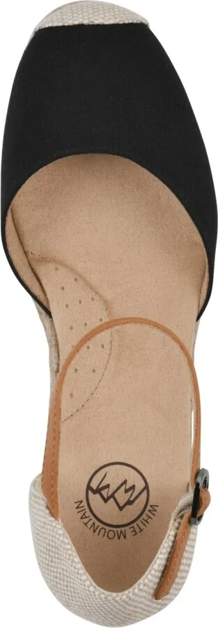 White Mountain Women's Maintain Espadrille Wedge Sandals - Image 9
