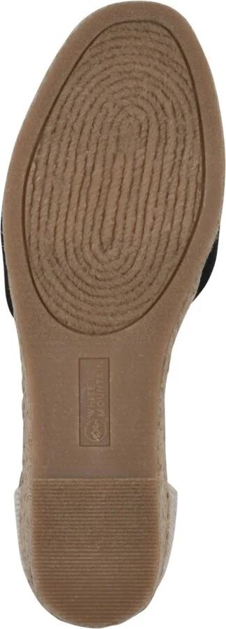 White Mountain Women's Maintain Espadrille Wedge Sandals - Image 10