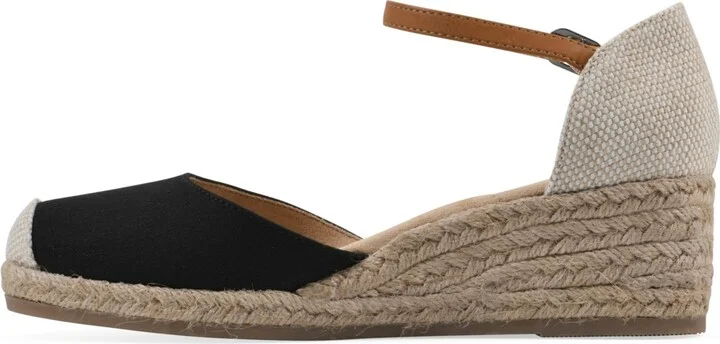 White Mountain Women's Maintain Espadrille Wedge Sandals - Image 11