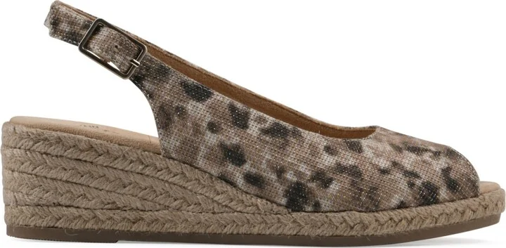 White Mountain Women's Maize Espadrille Wedge Sandals - Image 2