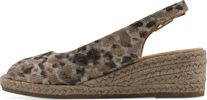 White Mountain Women's Maize Espadrille Wedge Sandals - Image 6
