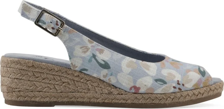 White Mountain Women's Maize Espadrille Wedge Sandals - Image 7