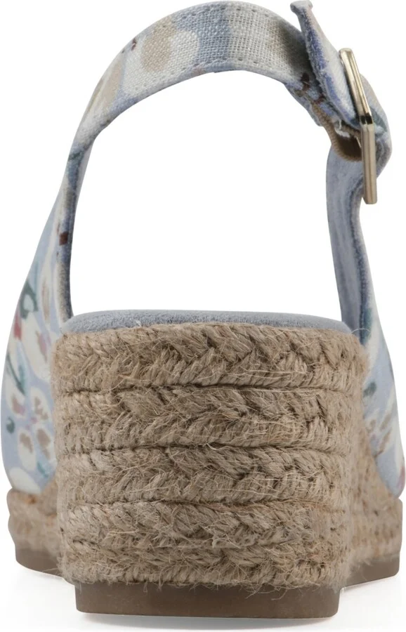 White Mountain Women's Maize Espadrille Wedge Sandals - Image 8