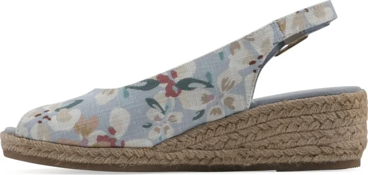 White Mountain Women's Maize Espadrille Wedge Sandals - Image 11