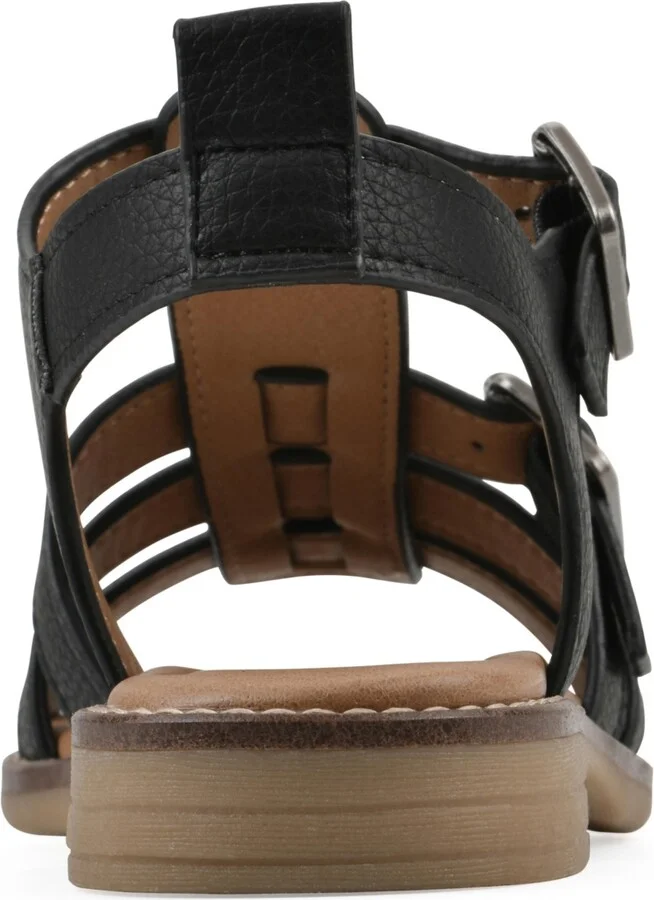 White Mountain Women's Mayday Round Toe Flat Sandals - Image 3