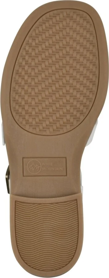 White Mountain Women's Mayday Round Toe Flat Sandals - Image 10