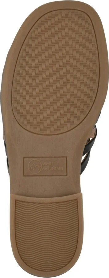 White Mountain Women's Mazy Slip-On Flat Sandals - Image 5