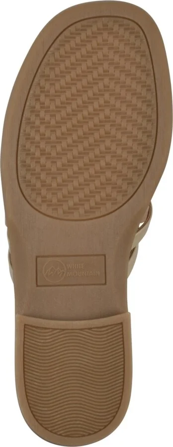 White Mountain Women's Mazy Slip-On Flat Sandals - Image 10