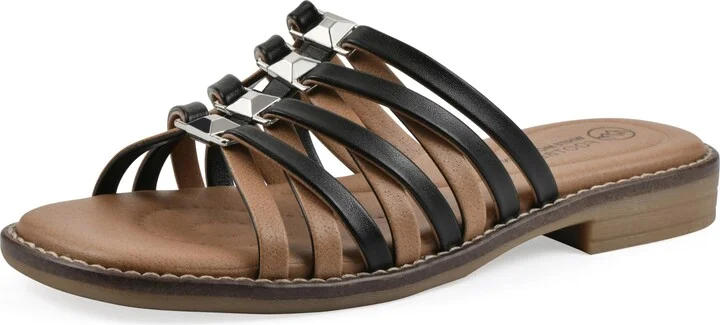 WHITE MOUNTAIN Women's Mazy Strappy Sandal