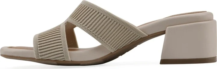 White Mountain Women's Milled Round Toe Dress Sandals - Image 11