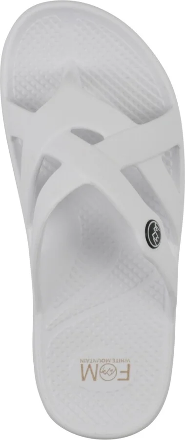White Mountain Women's Rip Round Toe Flat Sandals - Image 4