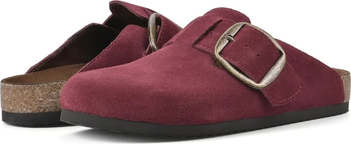 Burgundy/Suede