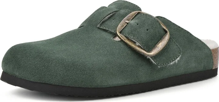 Hunter Green/Suede/W/Fur