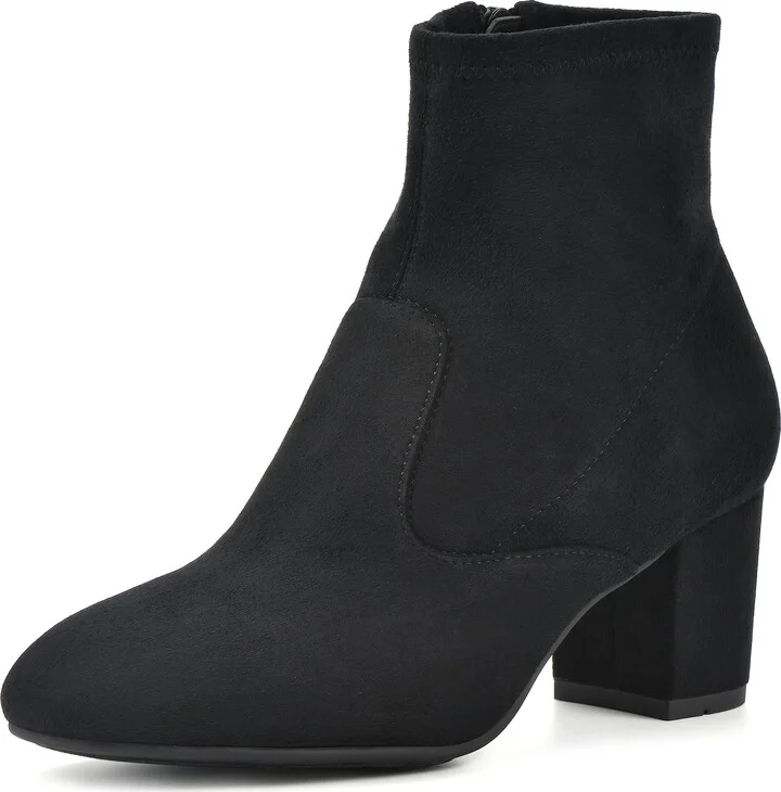 WHITE MOUNTAIN Women's Shoes Freshly Block Heel Bootie