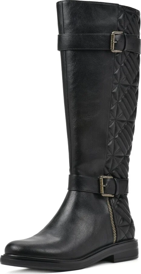 Black/Smooth (W/Faux Fur)