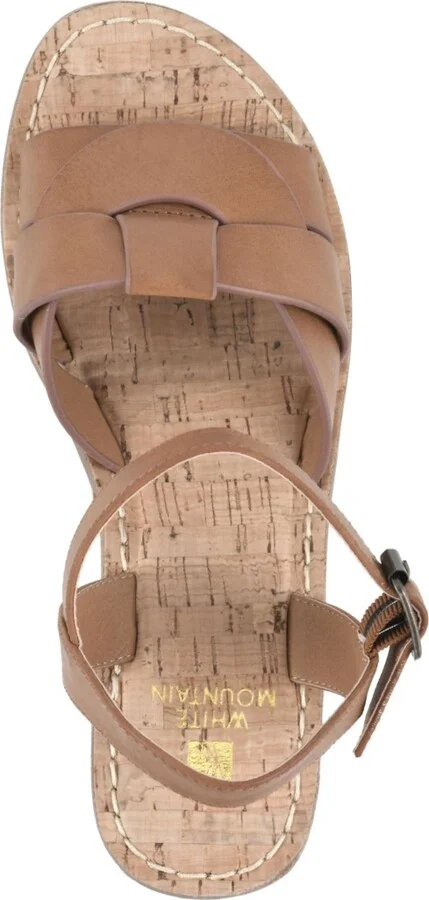 White Mountain Women's Simple Platform Wedge Sandals - Image 5