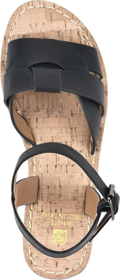 White Mountain Women's Simple Platform Wedge Sandals - Image 10