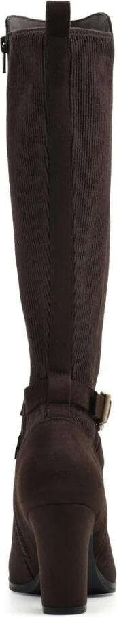 White Mountain Women's Teals Regular Calf Knee High Dress Boots - Image 3