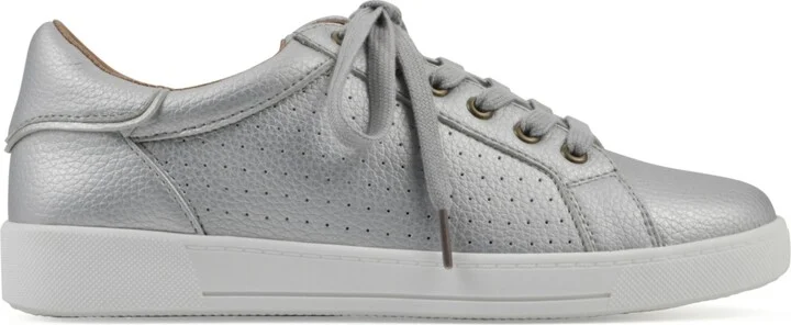 White Mountain Women's Uniform Lace-Up Sneakers - Image 7