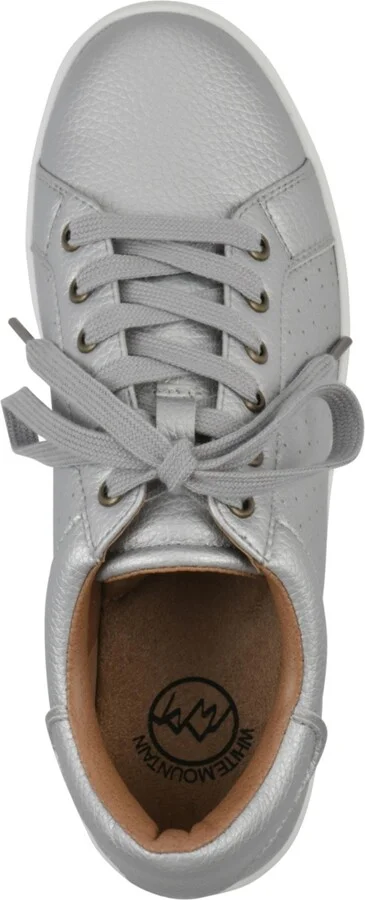 White Mountain Women's Uniform Lace-Up Sneakers - Image 9