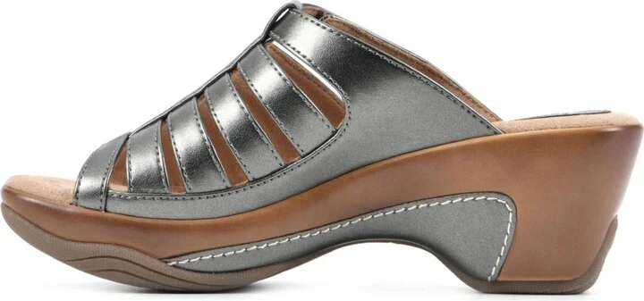 White Mountain Women's Valencia Clog Sandals - Image 6