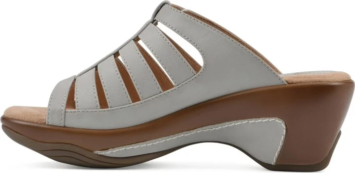 White Mountain Women's Valencia Slip-On Clog Sandals - Image 11