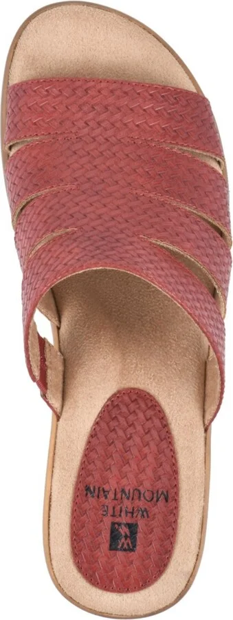 White Mountain Women's Valora Clog Slide Sandals - Image 4