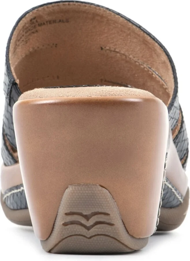 White Mountain Women's Valora Clog Slide Sandals - Image 8
