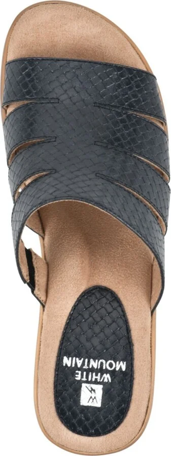 White Mountain Women's Valora Clog Slide Sandals - Image 9