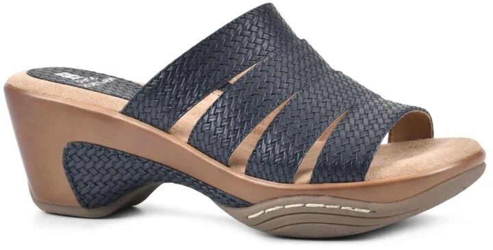 Navy Woven