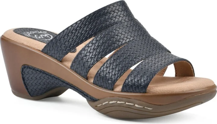Navy Woven