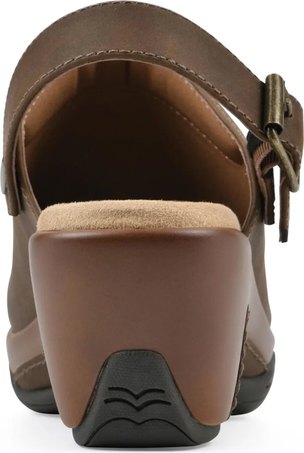 White Mountain Women's Viewable Slingback Clogs - Image 4