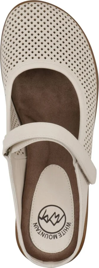 White Mountain Women's Vinto2 Mary Jane Clog Mules - Image 9