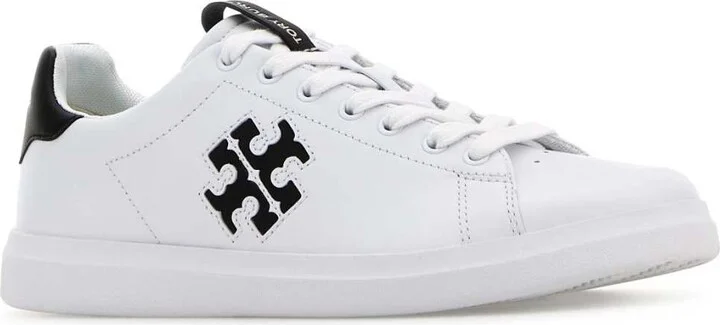 White Nappa Leather Howell Court Sneakers - Image 2