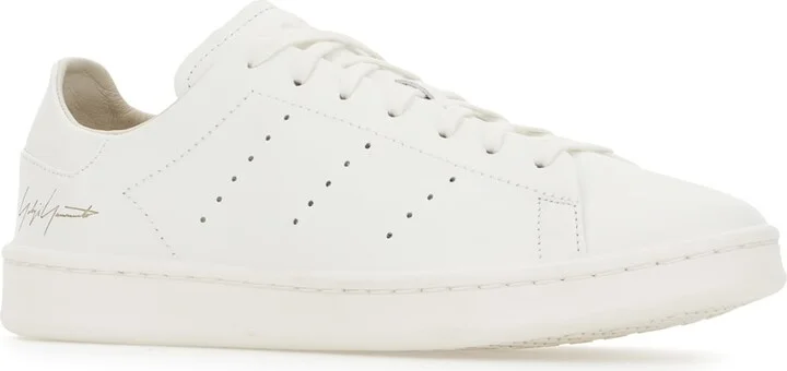 White Nappa Leather Sneakers - Image 2