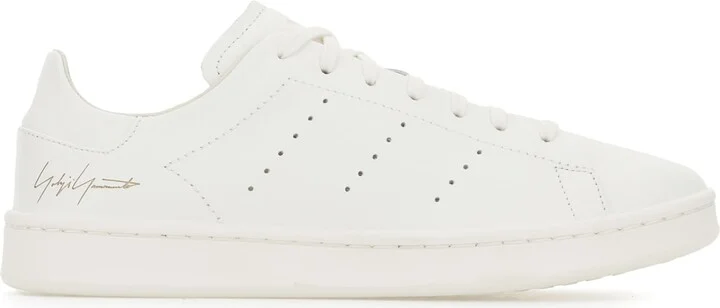 White Nappa Leather Sneakers
