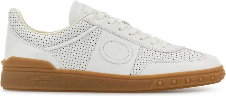 White Nappa Leather Upvillage Sneakers
