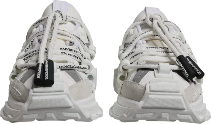 White Nylon Low Top Space Men Sneakers Men's Shoes (Pre-Owned) - Image 2
