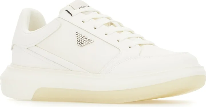 White Nylon Sneakers - Image 2