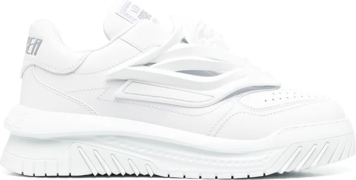 White Odissea Leather Sneakers