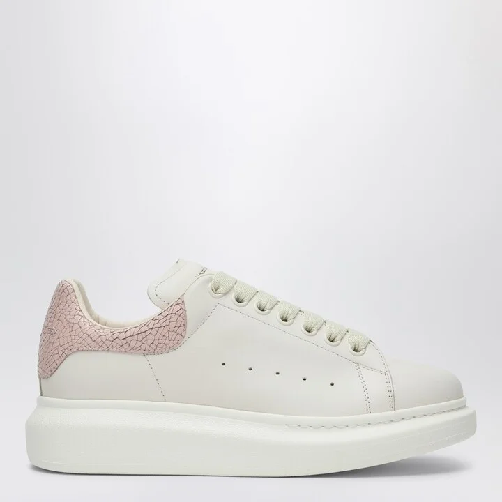 White/pink Oversized sneakers