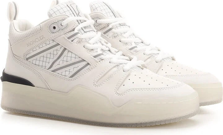 White Pivot Mid Sneakers - Image 2
