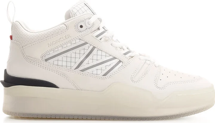 White Pivot Mid Sneakers
